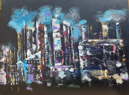 Abstract, 22 x 30