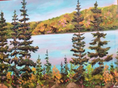 BC Lake, 30 x 40 - SOLD