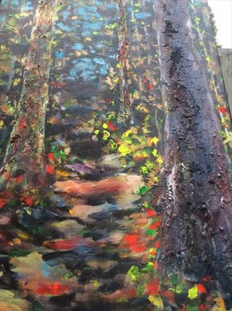 Path in the Woods #1, 18 x 24