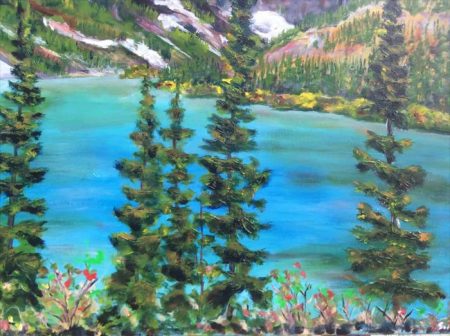 BC Lake #1, 30 x 40