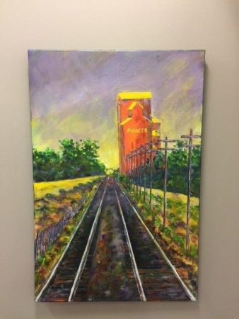 Prairie Elevator #1, 24x36 - SOLD